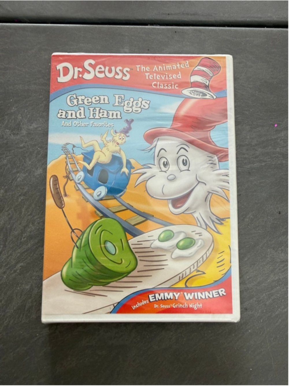 Dr. Seuss Green Eggs and Ham DVD Grinch Night Animated Family Classic